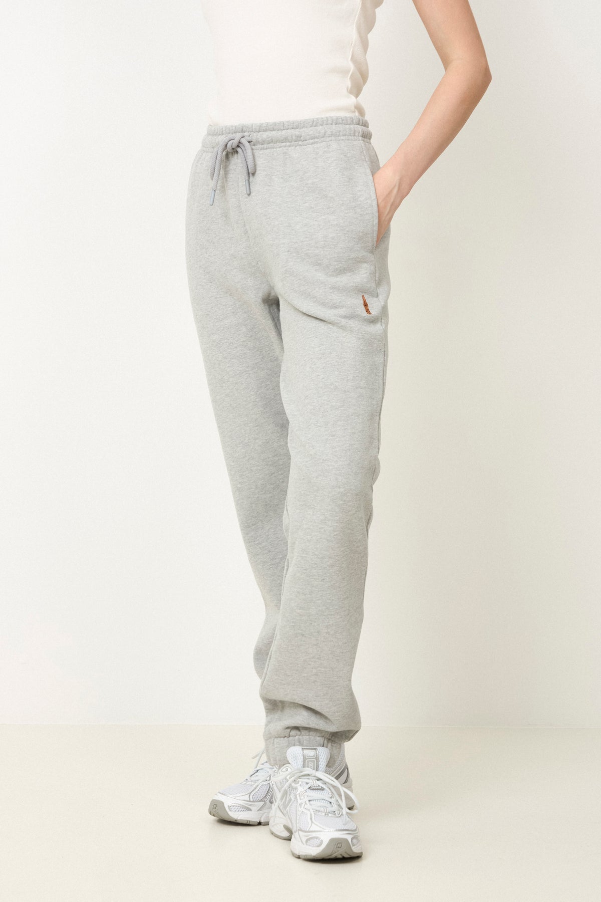 Every Body Luna Sweatpants - Ljusgrå