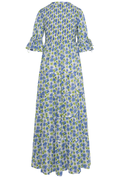 Twisted Maxi Dress -  Peonies