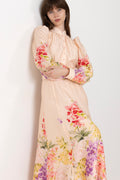 Organza Belt Dress - Serene