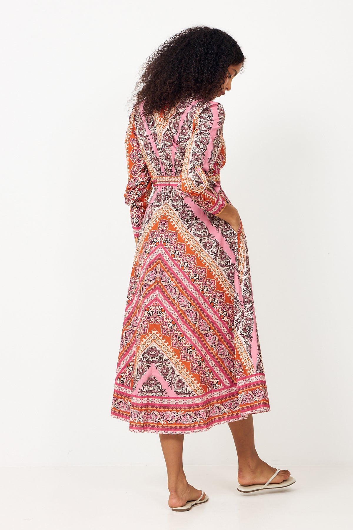 Arely Dress - Orange