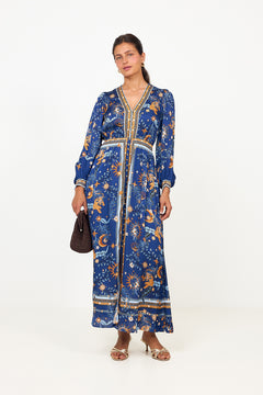 Emryn Dress - Navy