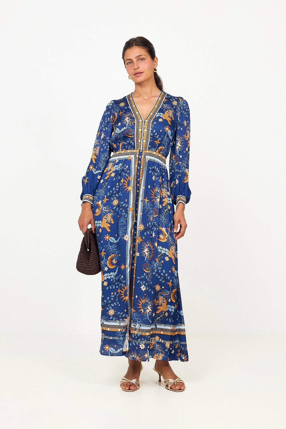Emryn Dress - Navy