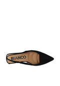 Biamaralyn Slingback Faux Suede - Svart