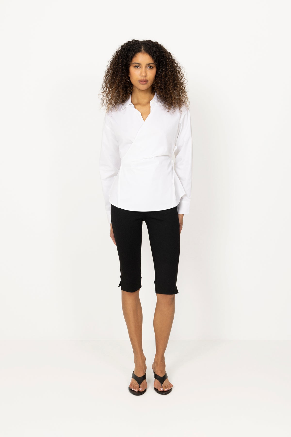 Wrap Shirt - Bright White