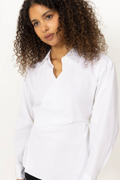 Wrap Shirt - Bright White