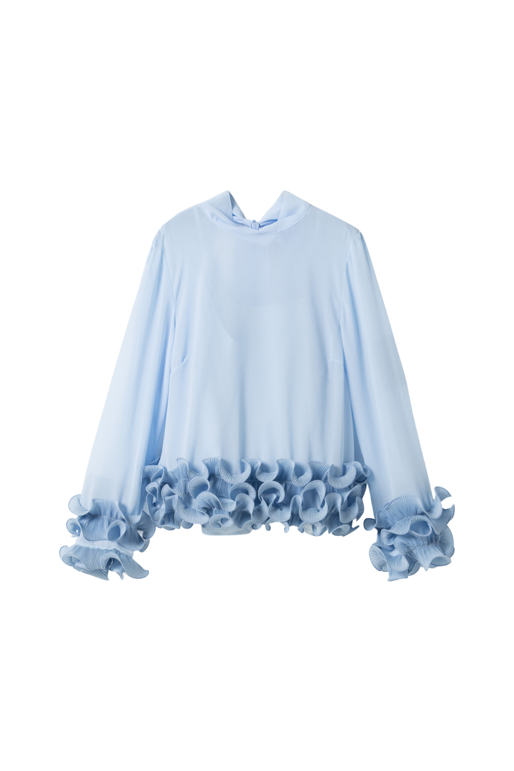 N-Latanietta Blus - Sky Blue