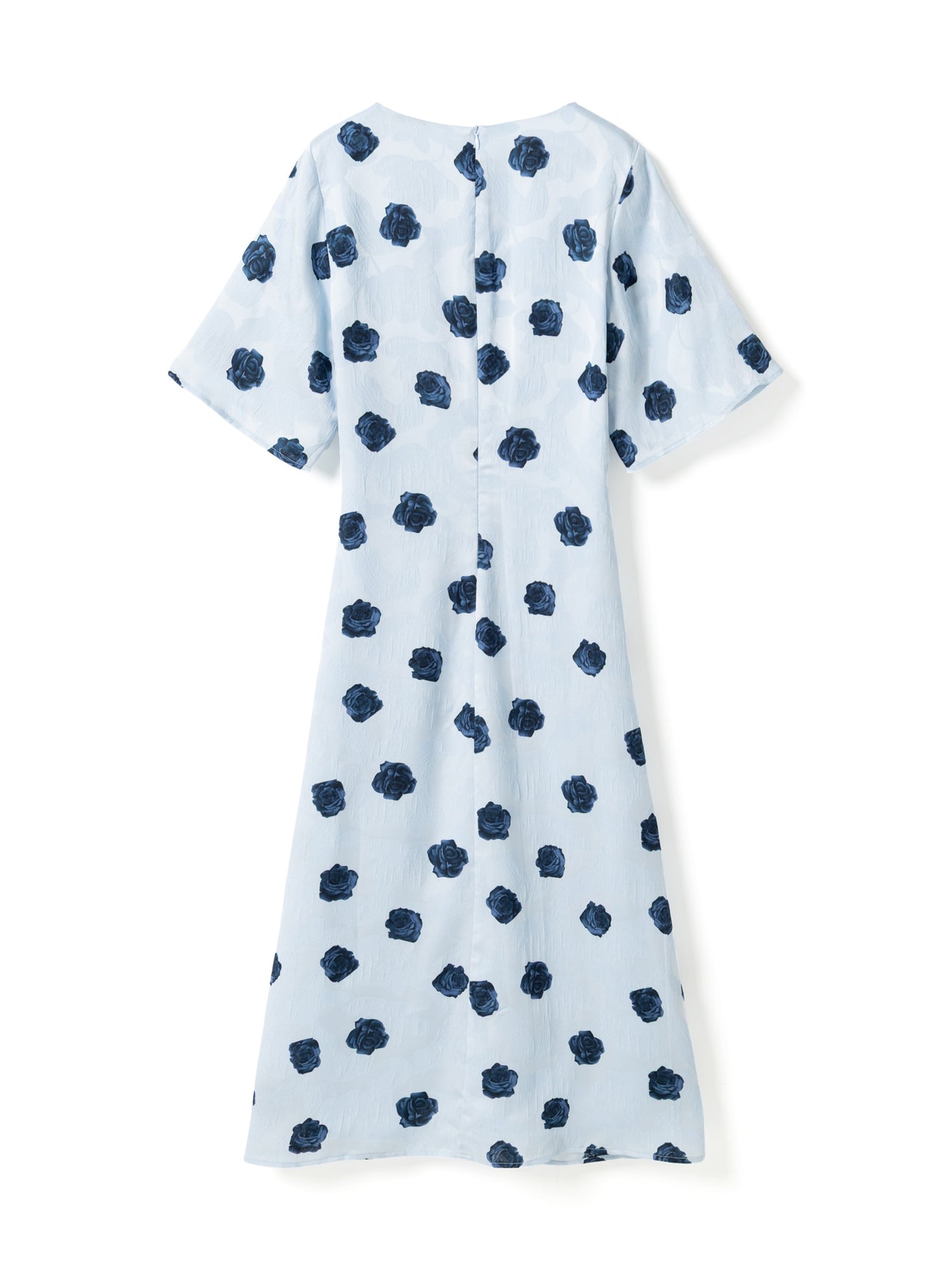 N-Lavina Dress - Delice Blue Print