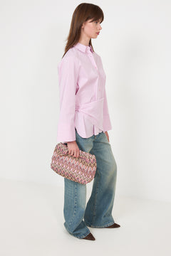 Pala Maxi Clutch Bag - Dusty Rose
