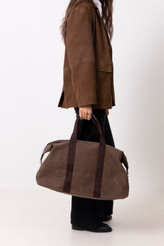 Day Waxed Cotton Weekend Bag - Major Brown
