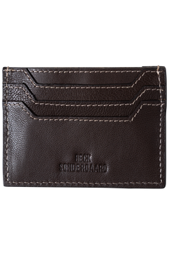Nappa Card Holder - Chocolate Torte
