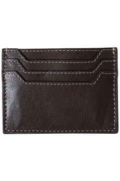 Nappa Card Holder - Chocolate Torte