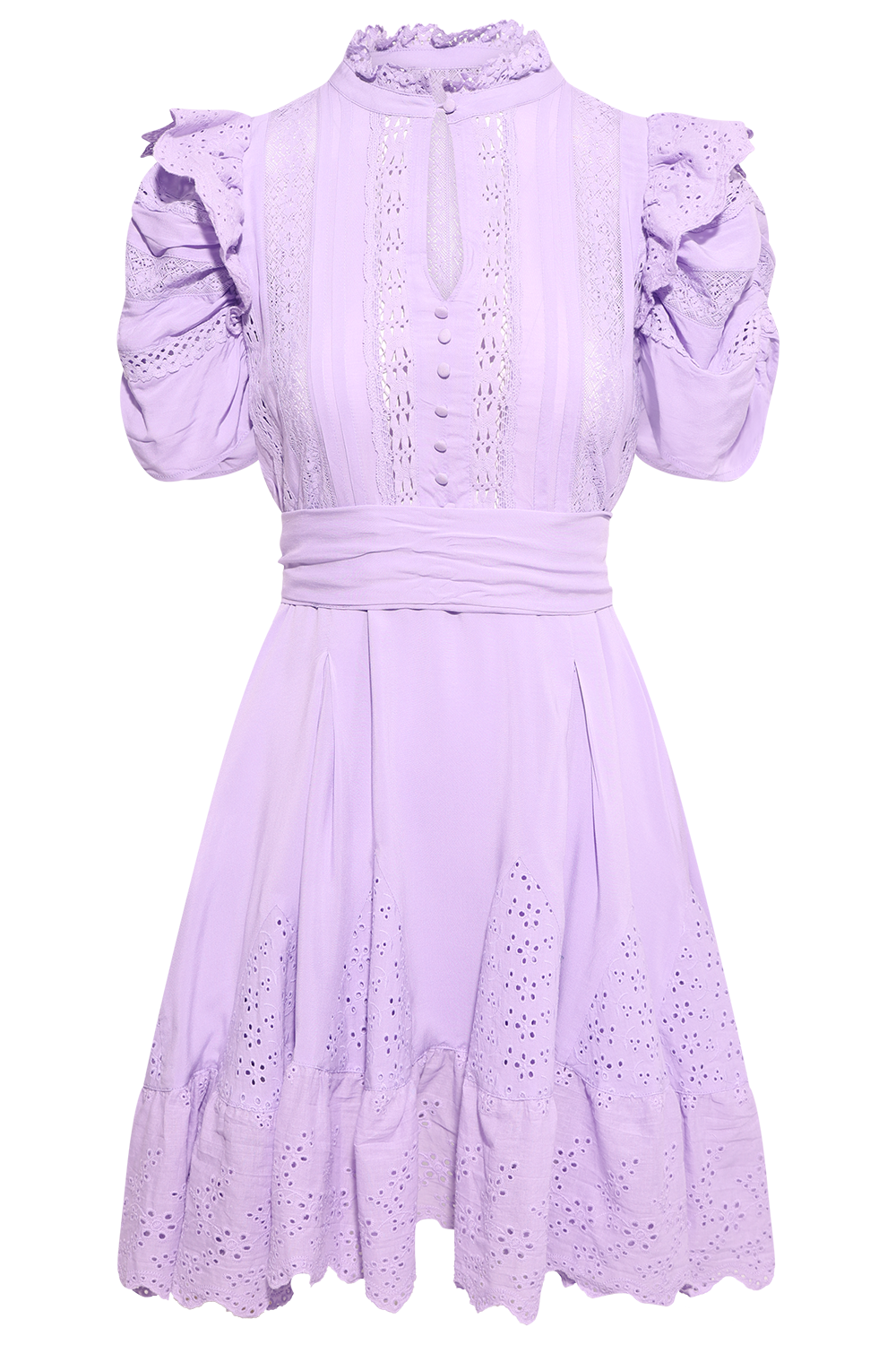 Lita SS Dress - Lavender