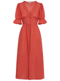 Andrea Dress - Candid Apple Linne