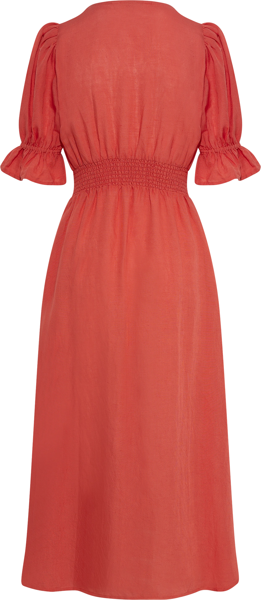 Andrea Dress - Candid Apple Linen