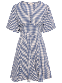 Bianca Dress - Misty Blue