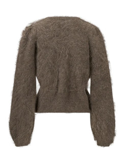 Malin Chunky Cardigan - Brown