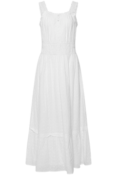 Vilja Cotton Maxi Dress - White
