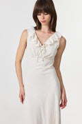 Jasma Linen Dress - Natural