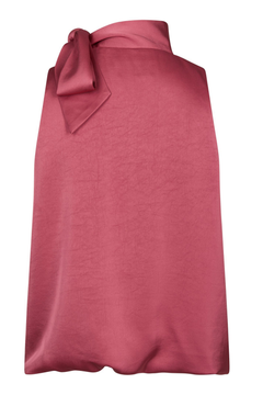 Veda Heavy Sateen Top - Cherry Pink