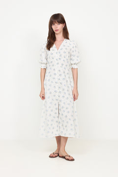 Valley Flowing Dress - Light Blue