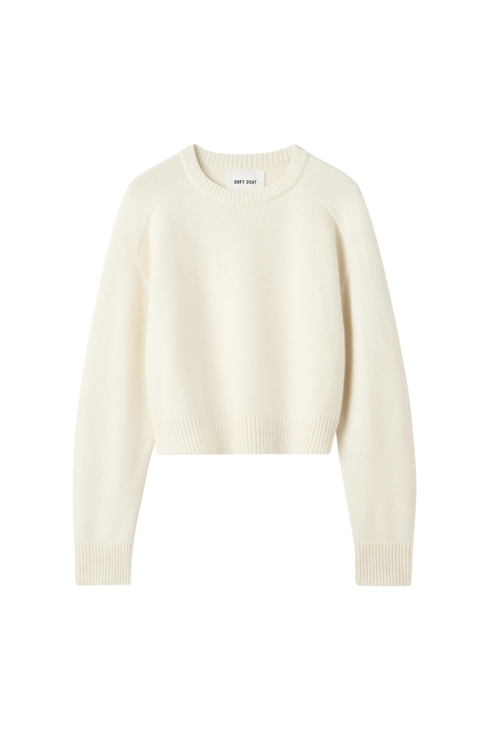 Chunky Crewneck - Feather White