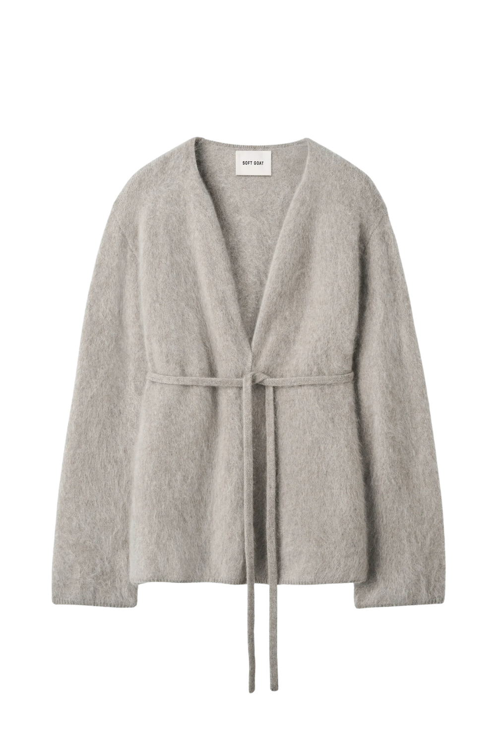 Brushed Cardigan - Greige