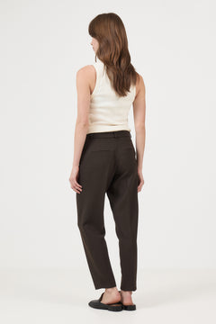 Rita-Ria Mw Cropped Pant Mel - Delicioso Melange