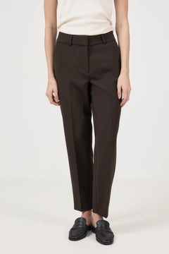 Rita-Ria Mw Cropped Pant Mel - Delicioso Melange
