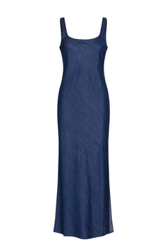 Sasunna Dress - Washed Denim