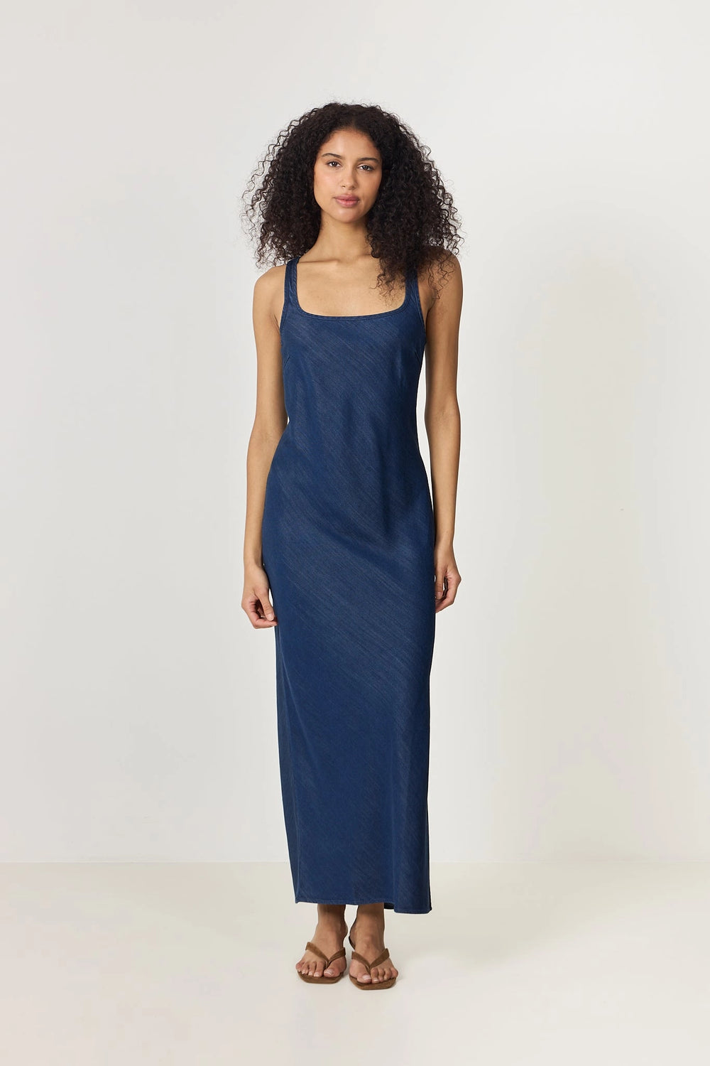 Sasunna Dress - Washed Denim