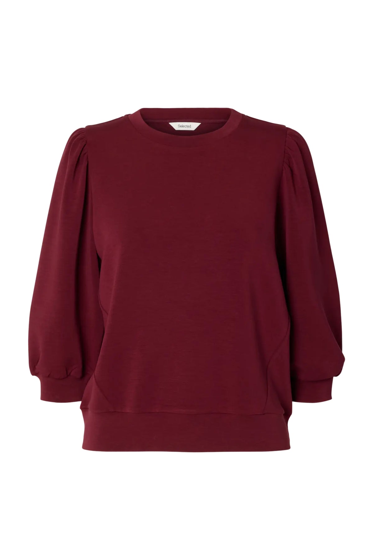 Tenny 3/4 Sweat Top - Tawny Port