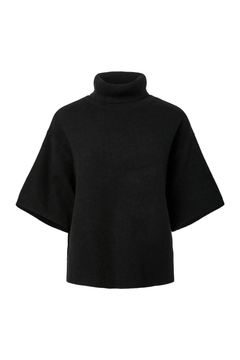 Yasemila 2/4 Wool Knit Pullover S. Noos - Black