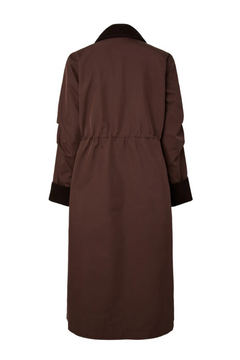 Yasanca Ls Parka Coat S. Noos - Coffee Bean