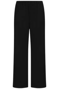 Fluid Crepe Trousers - Black