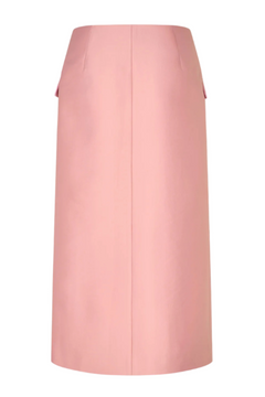 Pencil Midi Skirt - Haze Pink