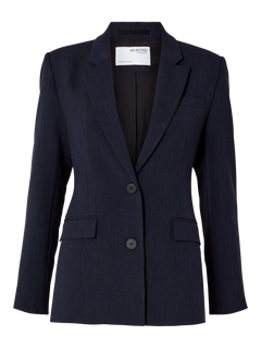 Rita Classic Blazer - Dark Sapphire Melange