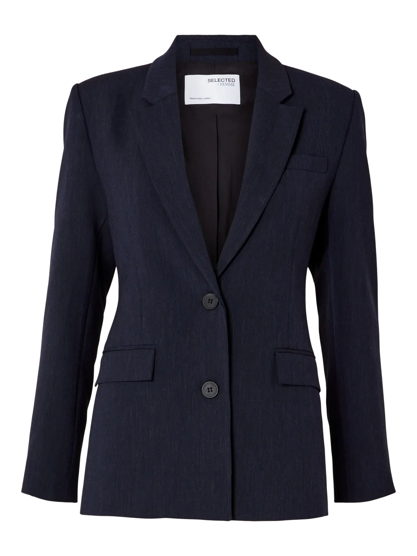 Rita Classic Blazer - Dark Sapphire Melange