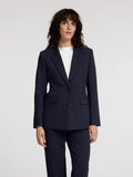 Rita Classic Blazer - Dark Sapphire Melange