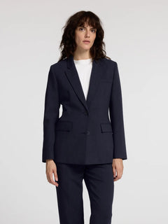 Rita Classic Blazer - Dark Sapphire Melange