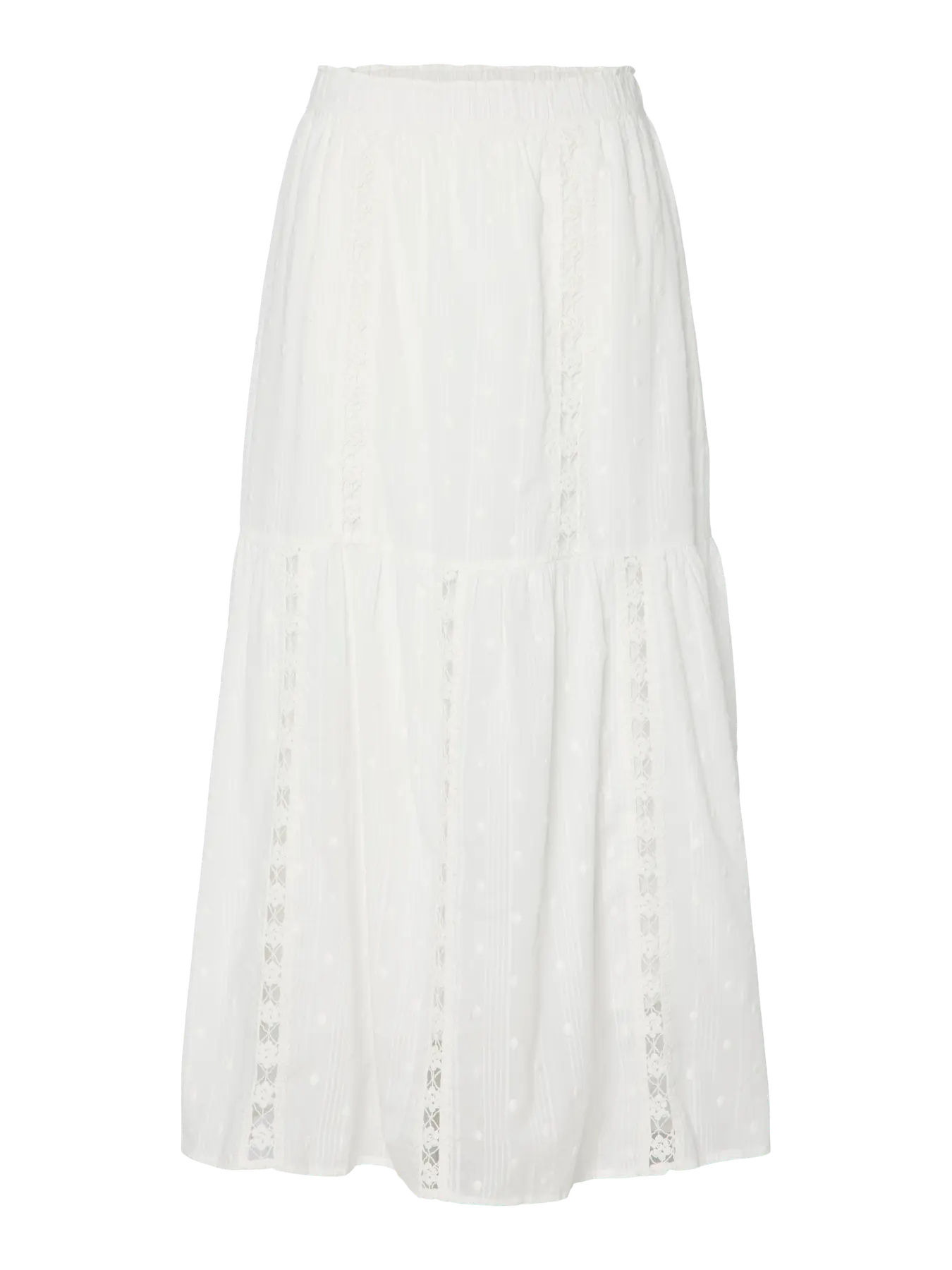 Yasthia Hw Ankle Skirt - Star White