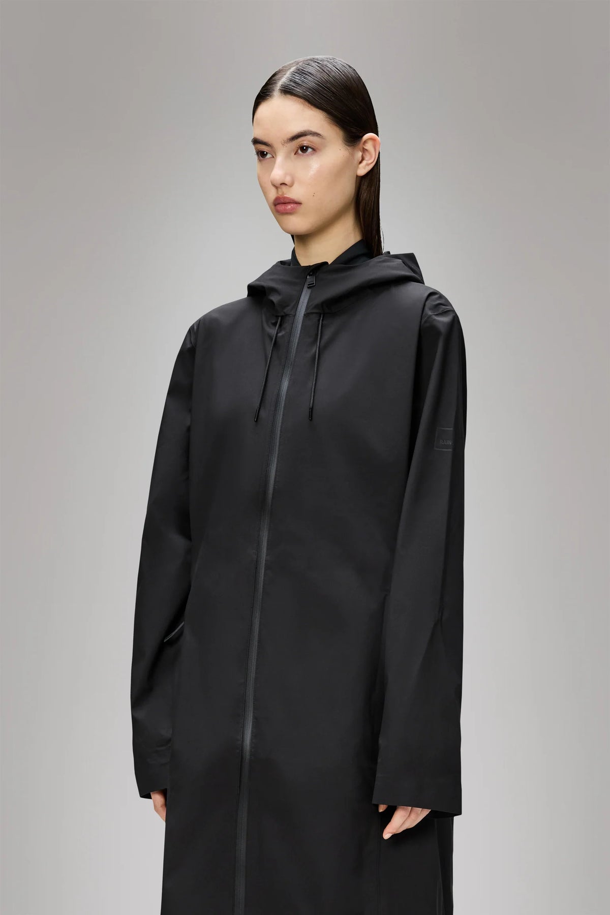 Suva Hardshell Long W Jacket W3 - Svart