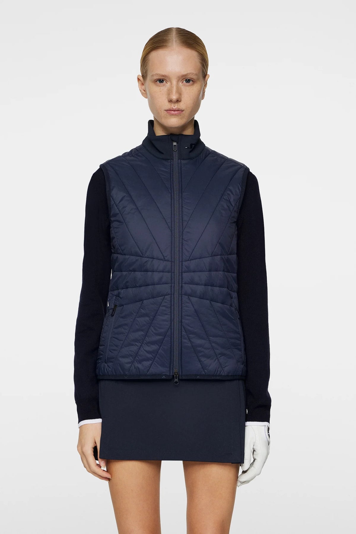 Holma Quilt Hybrid Väst - JL Navy
