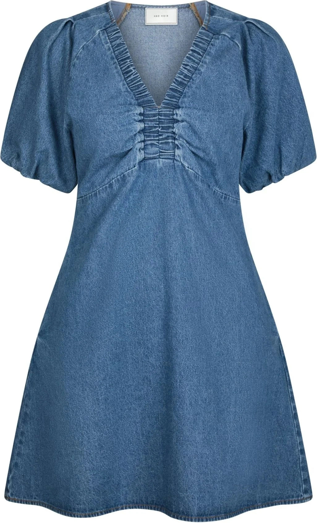 Uma Denim Dress - Blue