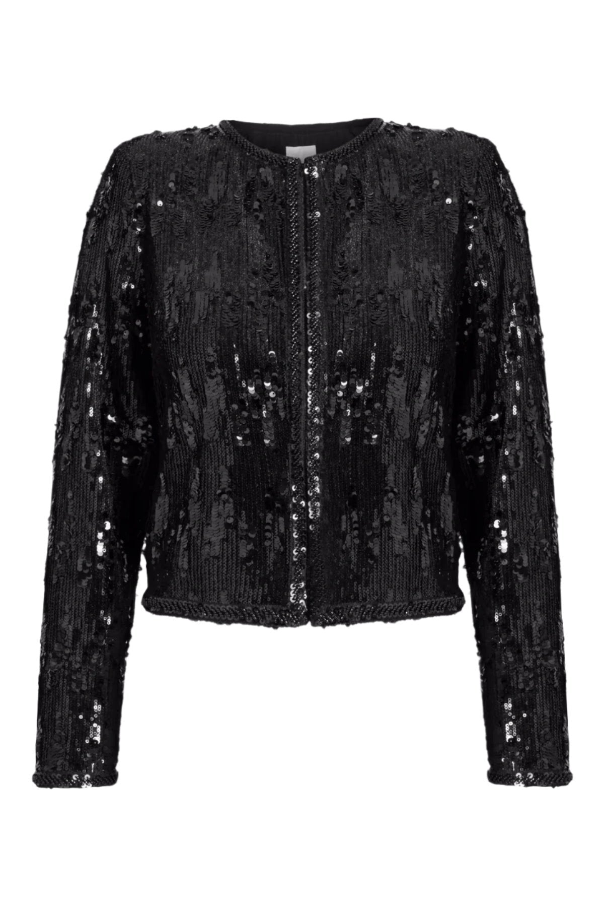 Vela Sequin Jacket - Black