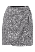 Dawn Sequin Skirt - Silver