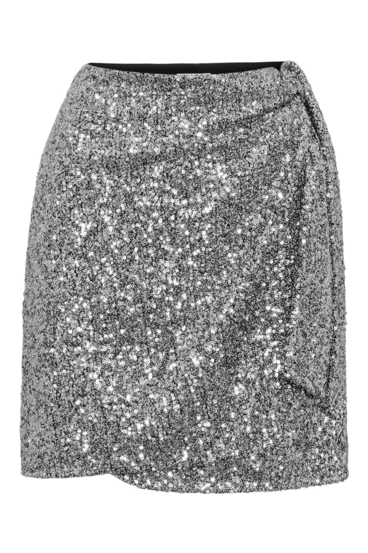 Dawn Sequin Skirt - Silver