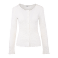 Ona LS Blus - Vit