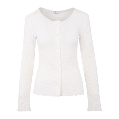 Ona Ls Blouse - White