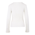 Ona LS Blus - Vit