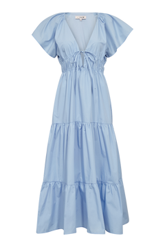 Fransisko Maxi Dress - Light Blue